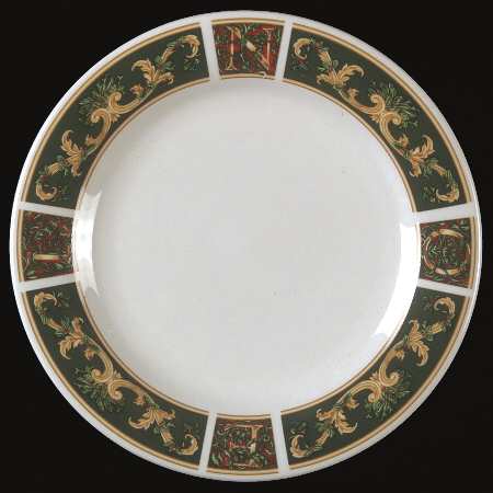 Christmas Noel Salad Plate
