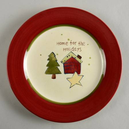 Holiday Tidings Salad Plate