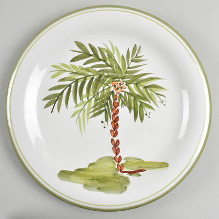 Palm Court Dinner Plate