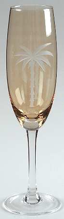 Palm Court Glassware Champagne Flute