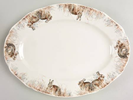 Sologne 15" Oval Serving Platter