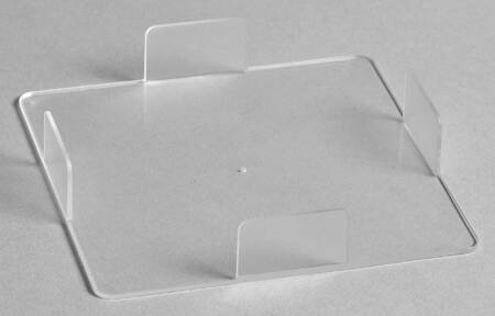 Sologne Acrylic Holder for Coasters - Set of 4