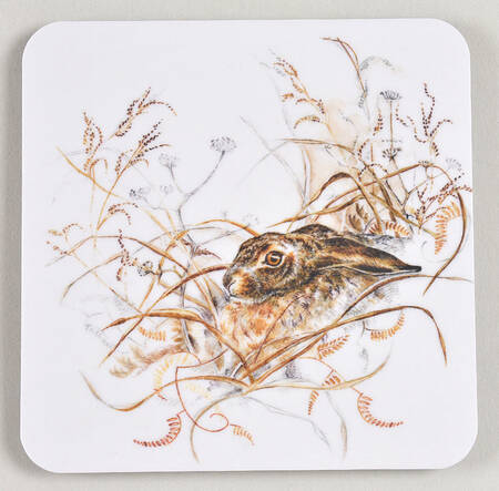 Sologne Square Acrylic Coaster