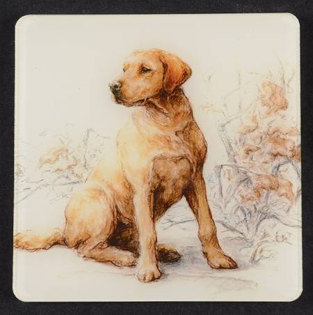 Sologne Square Acrylic Coaster