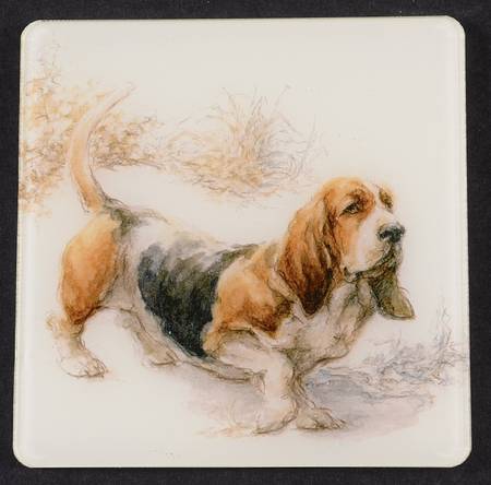 Sologne Square Acrylic Coaster
