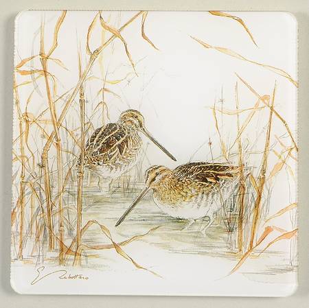 Sologne Square Acrylic Coaster