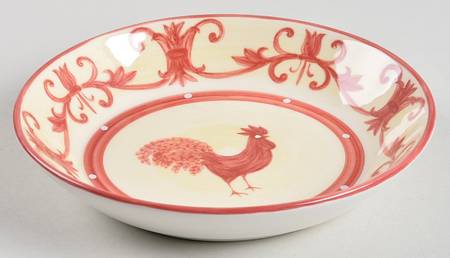 Rooster Coupe Soup Bowl