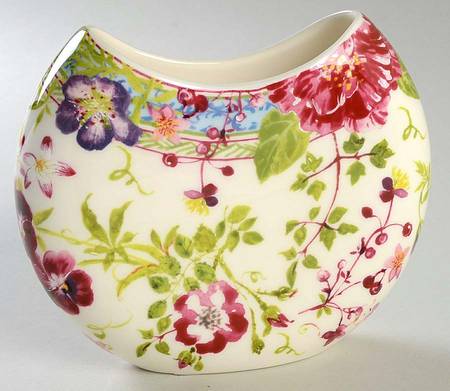 Millefleurs 5" Moon Vase