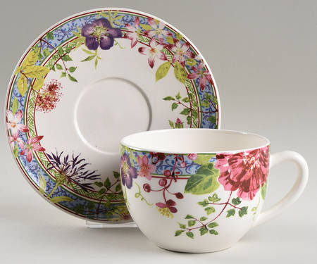 Millefleurs Jumbo Cup & Saucer Set