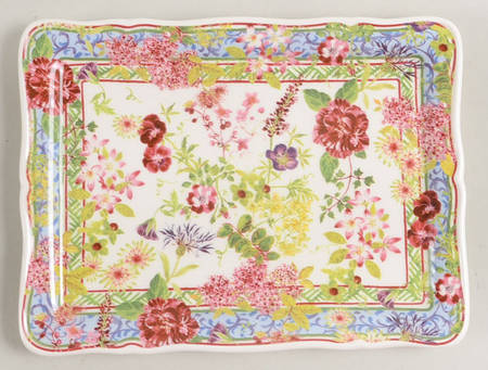 Millefleurs Butter Tray