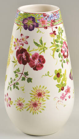 Millefleurs 10" Vase