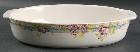 Millefleurs 12'' Oval Baker