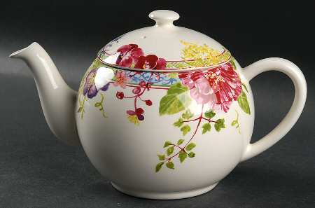 Millefleurs Teapot & Lid