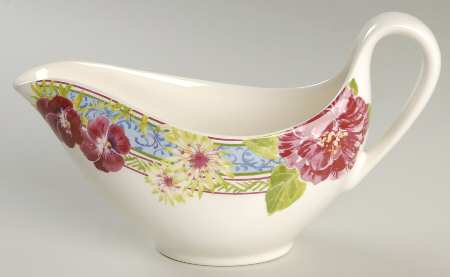 Millefleurs Open Sauce Boat