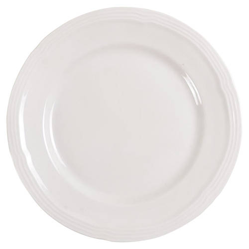 Le Claire White Salad Plate