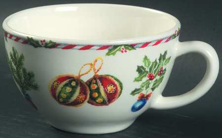 Joyeux Noel Flat Cup