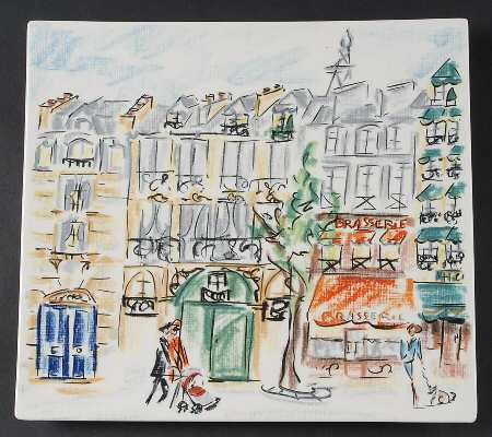 Joli Paris 11" Square Tray