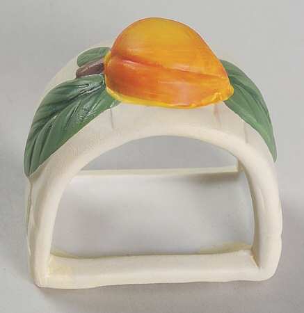 COUNTRY ORCHARD Sculpted Napkin Ring
