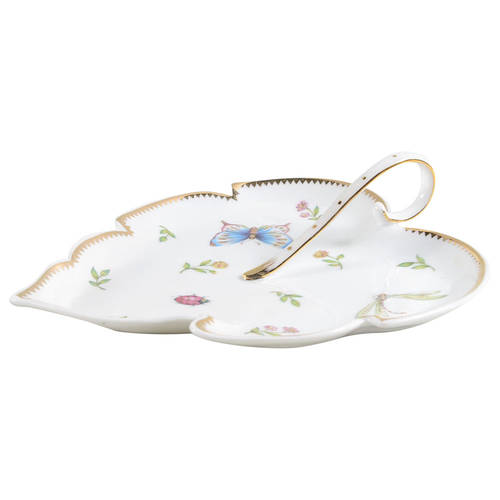 Primavera 8" Handled Leaf Dish