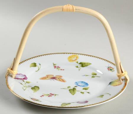 Primavera 5 3/8"-5 5/8" Bamboo Handled Serving Plate  HC