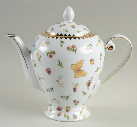 Primavera Coffee Pot & Lid