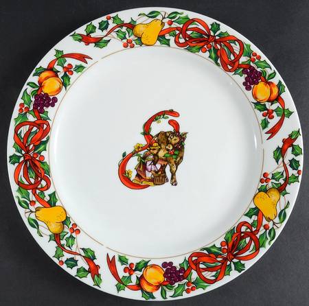 Twelve Days of Christmas Dinner Plate