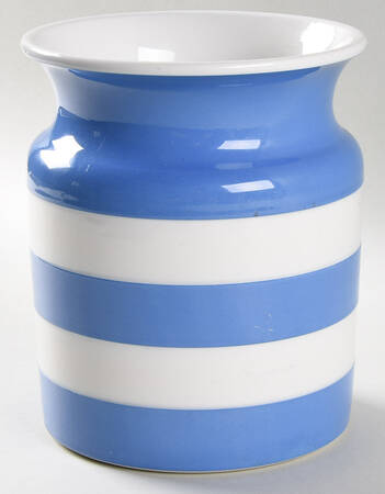 Cornish Blue White (Shield and TG Green Stamp) 6" Storage Jar No Lid