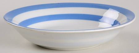 Cornish Blue White (Shield and TG Green Stamp) Fruit/Dessert (Sauce) Bowl