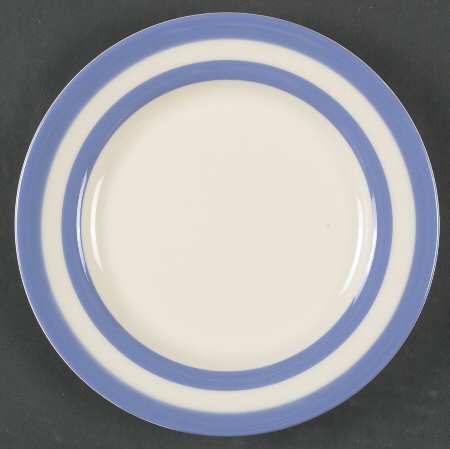 Cornish Blue White (Shield and TG Green Stamp) Dessert/Pie Plate