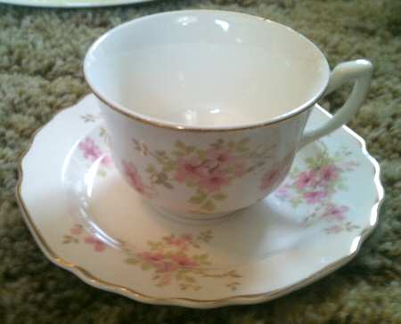 296a Flat Cup & Saucer Set