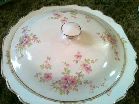 296a Round Covered Butter