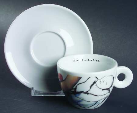 Illy Collection Espresso Cup and Saucer Set