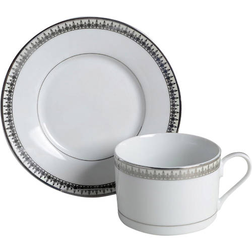 Lady Anne Signature Flat Cup & Saucer Set