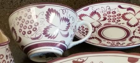A4589 Flat Cup & Saucer Set