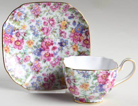 GCC21 Footed Cup & Saucer Set