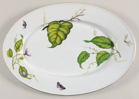 Jardin 14" Oval Serving Platter