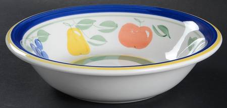 FRUITS OF LIFE Soup/Cereal Bowl