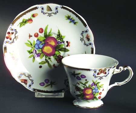Yorkshire Footed Cup & Saucer Set