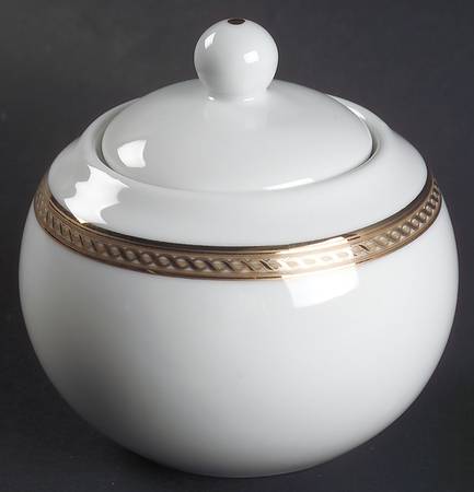 Warwick Gold Sugar Bowl & Lid