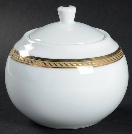 Warwick Gold Sugar Bowl & Lid