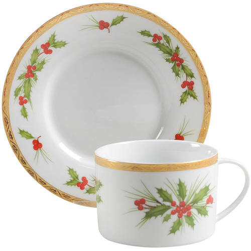Flat Cup & Saucer Set