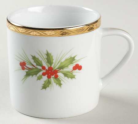 Festive Holly Mug