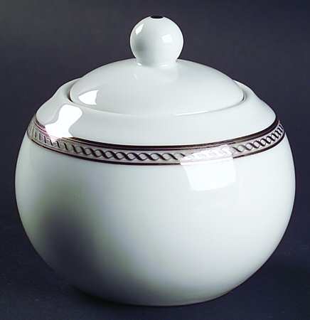 Warwick Platinum Sugar Bowl & Lid