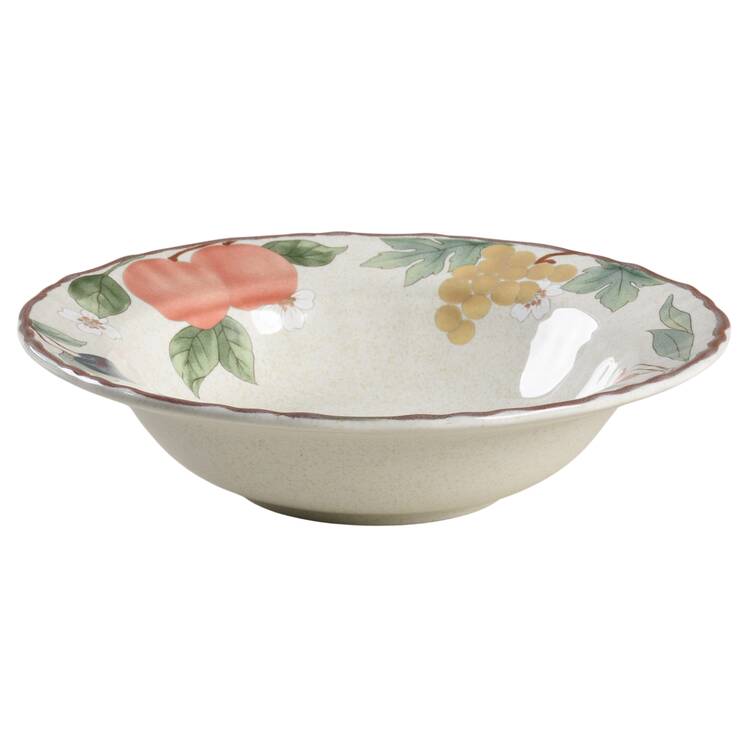 Fruit Panorama Rim Fruit/Dessert (Sauce) Bowl
