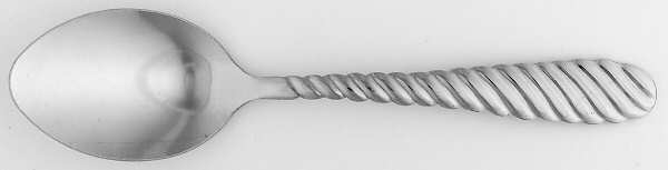 Oasis Green (Swirl, Rim) Tablespoon (Serving Spoon)