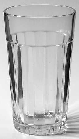 Oasis Green (Swirl, Rim) 10 Oz Glassware Tumbler