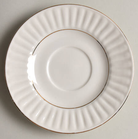 Claremont Gold (Cream Background) Saucer