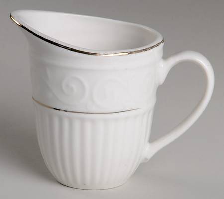 Claremont Gold (Cream Background) Creamer