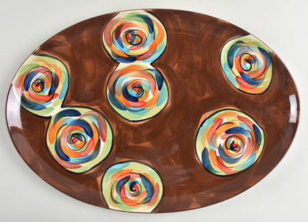 Chinatown 16" Oval Serving Platter