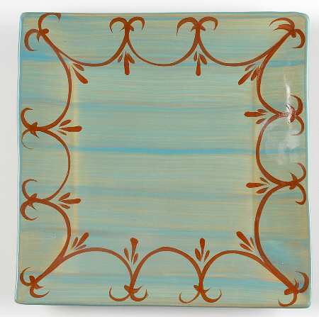 Sky Square Dinner Plate